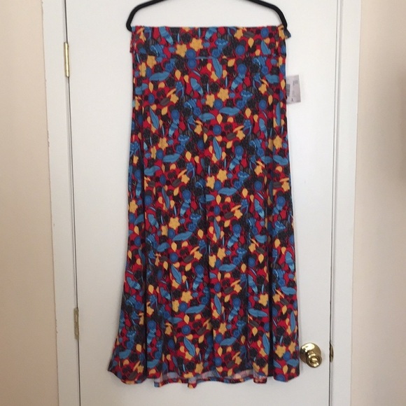 XL LuLaRoe Maxi Skirt F06 1133 - Picture 1 of 4